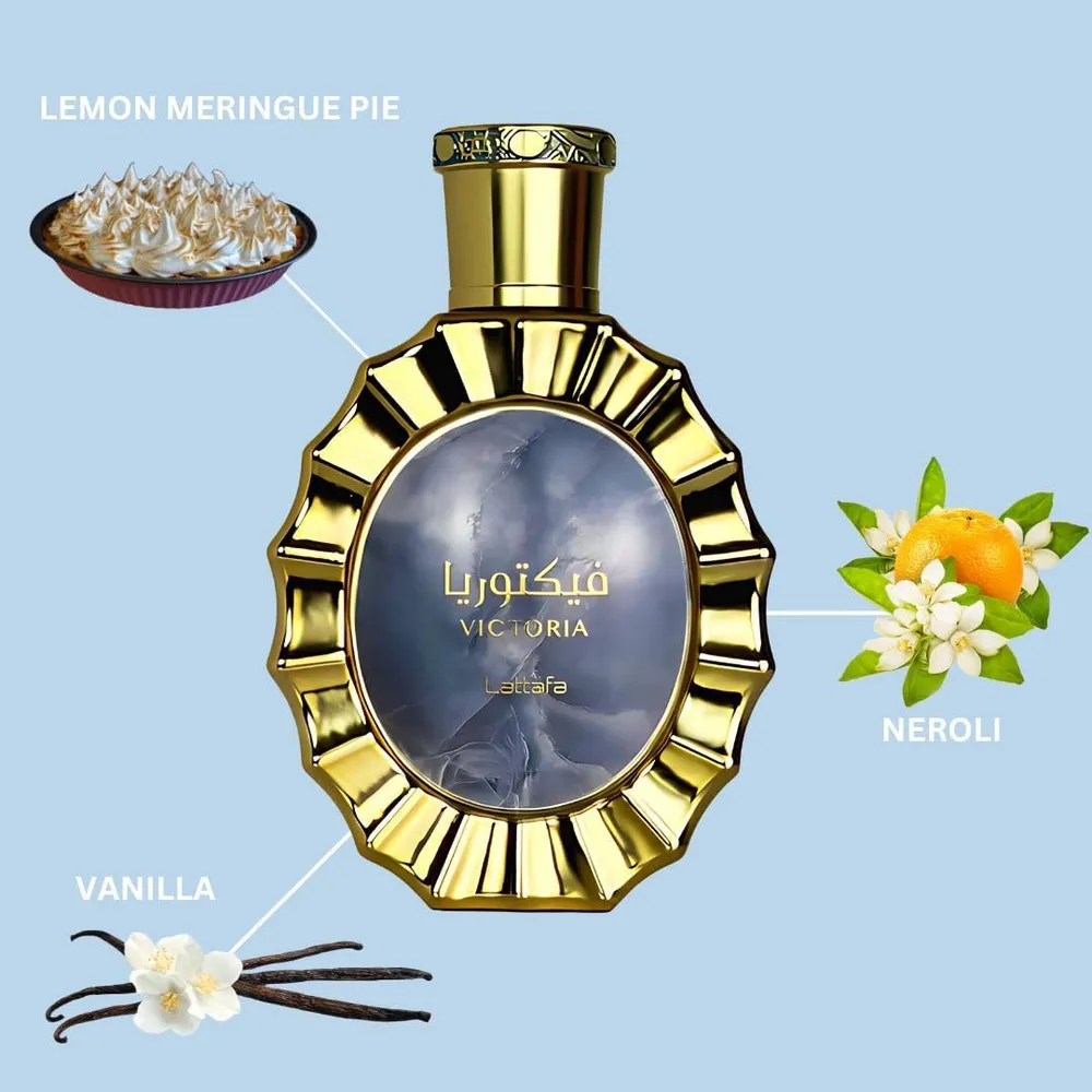 PERFUME LATTAFA VICTORIA EDP MUJER 3.4 OZ / 100 ML