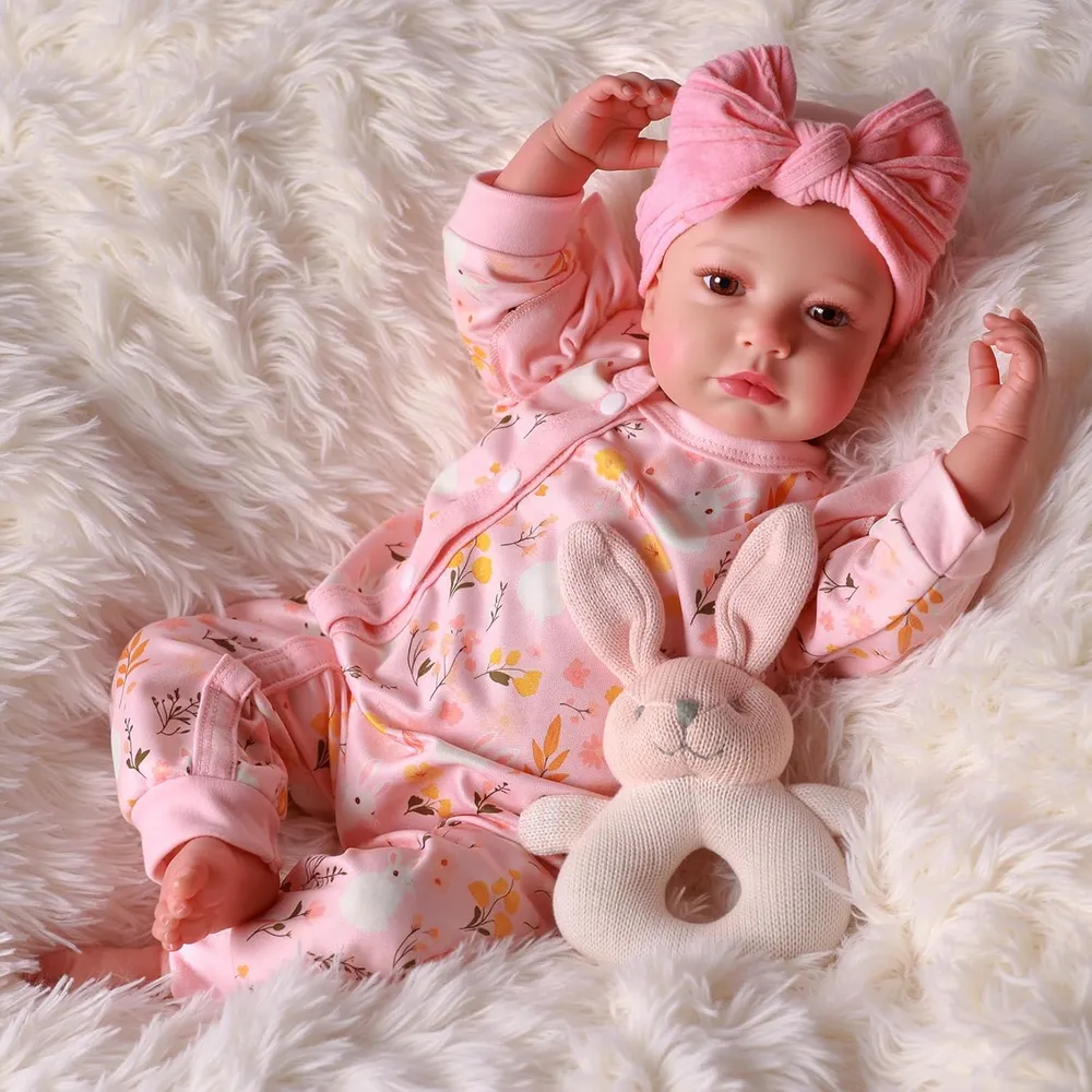 Babeside Muñeca Bebé Reborn 20" / 51 cm con Accesorios Completos
