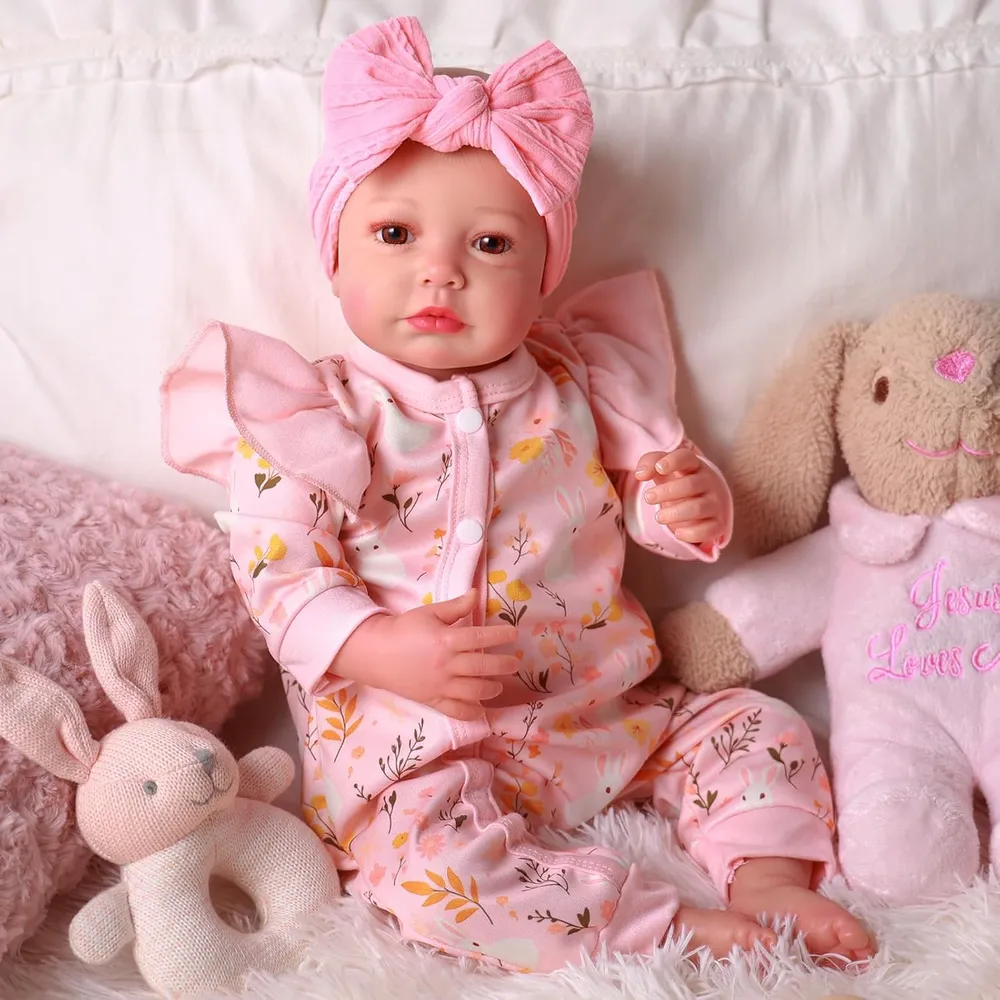 Babeside Muñeca Bebé Reborn 20" / 51 cm con Accesorios Completos