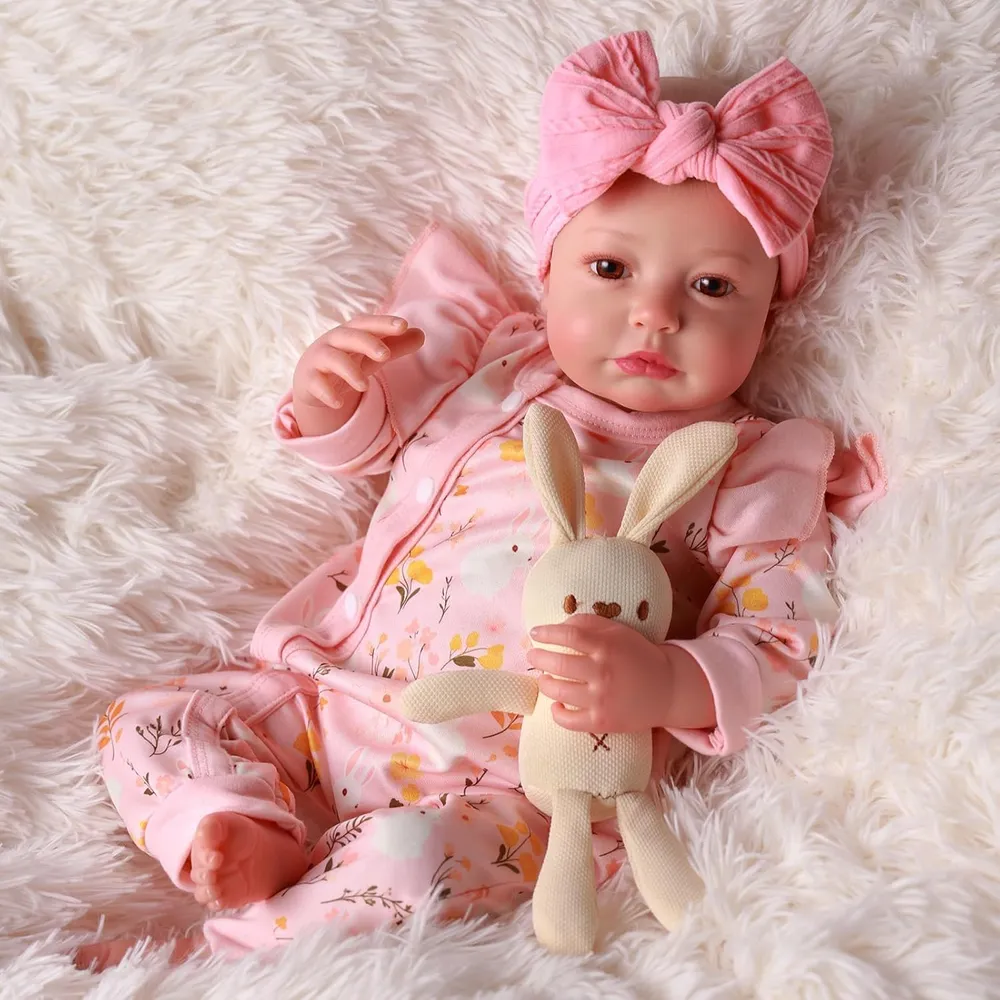 Babeside Muñeca Bebé Reborn 20" / 51 cm con Accesorios Completos