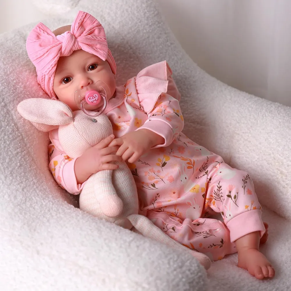 Babeside Muñeca Bebé Reborn 20" / 51 cm con Accesorios Completos