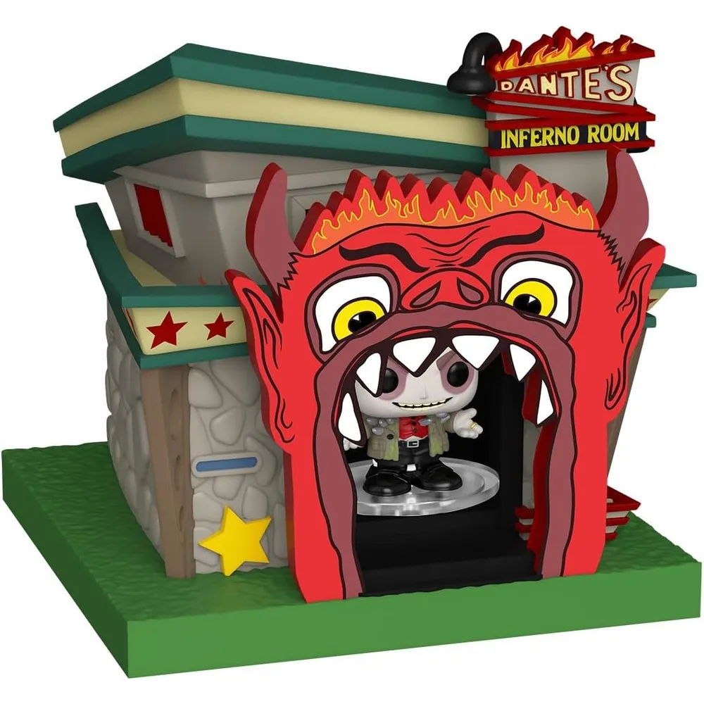 Funko Pop | Beetlejuice y Dantes Infernal Room Bitty Town