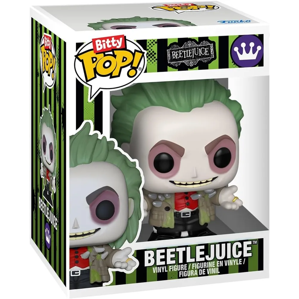 Funko Pop | Beetlejuice y Dantes Infernal Room Bitty Town