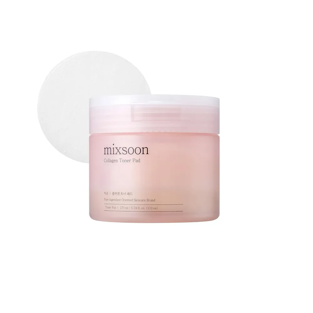 Mixsoon Almohadillas Tónicas Colágeno 170 ml – Korea Skin Care