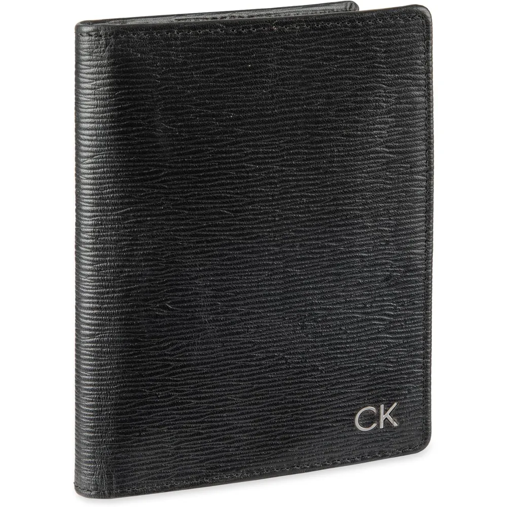 TARJETERO CALVIN KLEIN MINIMALISTA NEGRO HOMBRE