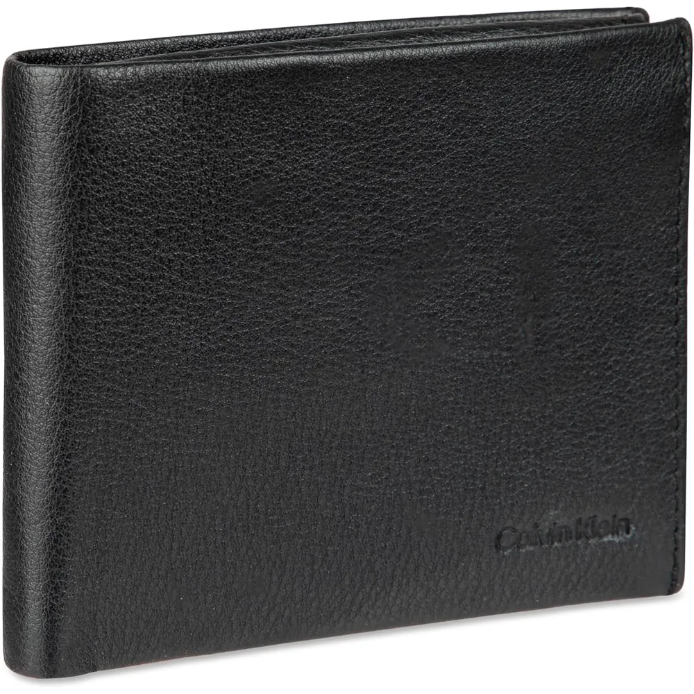 BILLETERA CALVIN KLEIN MINIMALISTA NEGRO HOMBRE