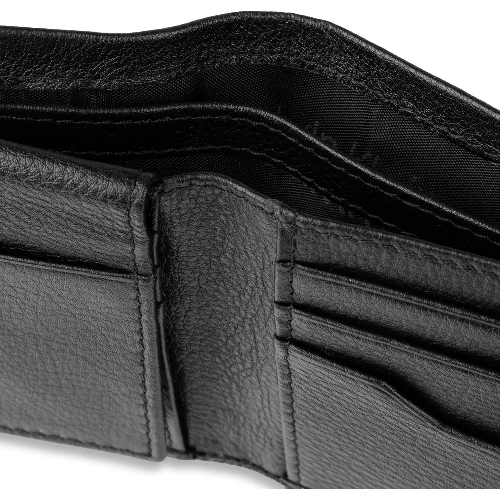 BILLETERA CALVIN KLEIN MINIMALISTA NEGRO HOMBRE