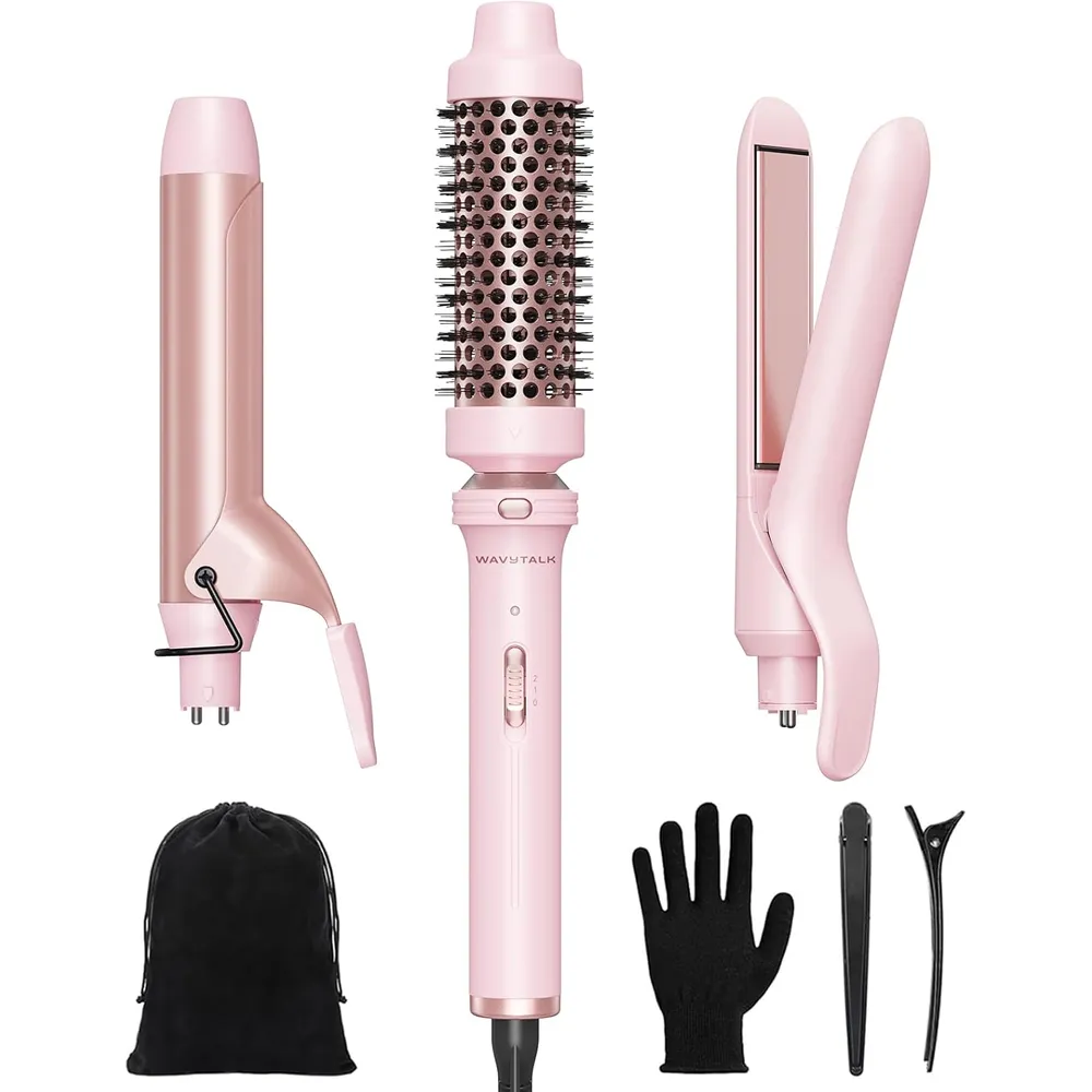 RIZADOR WAVYTALK SET 3 EN 1 - 1.25" | ROSADO