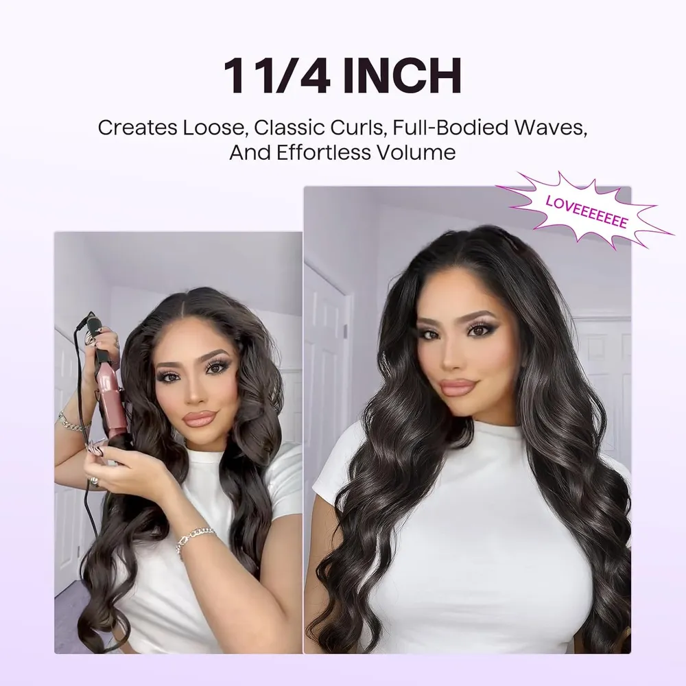 RIZADOR WAVYTALK 1.25" 3 EN 1 CON CEPILLO Y PLANCHA