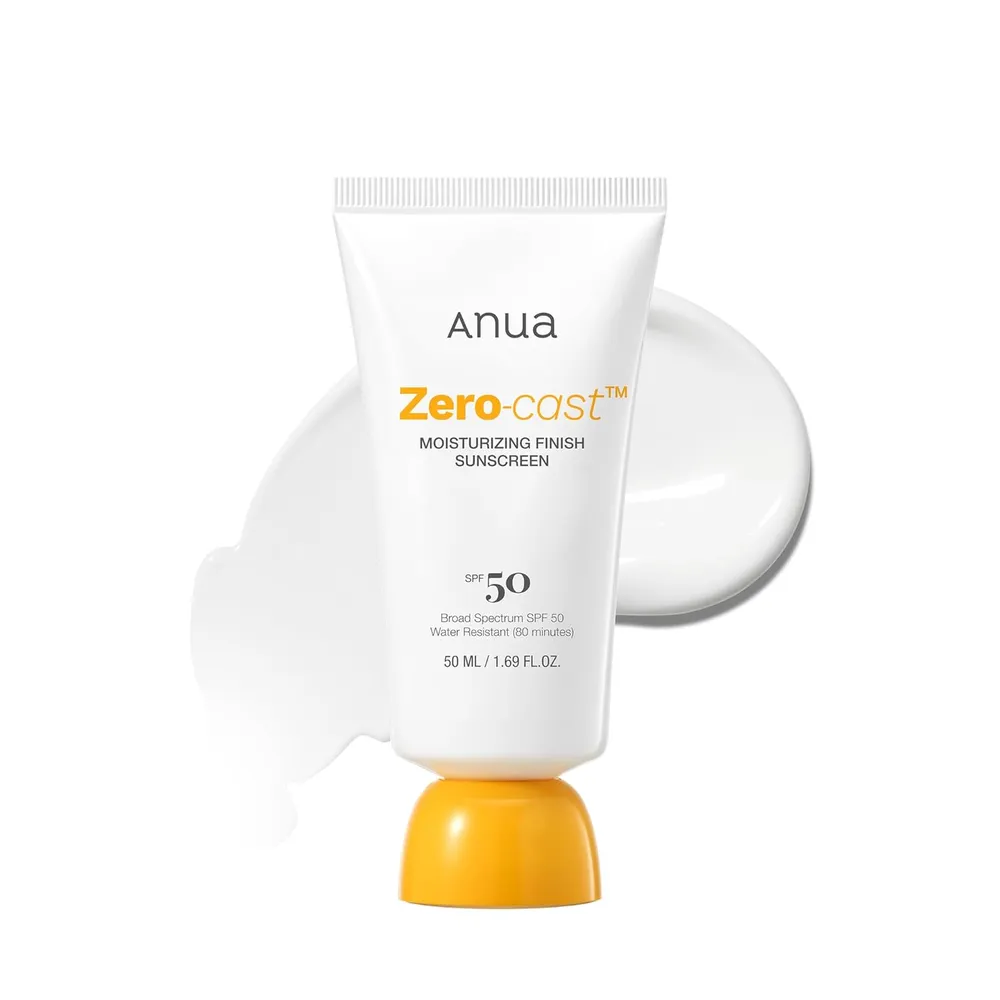 Protector solar facial hidratante FPS 50 Anua | 1.69 fl oz / 50 ml