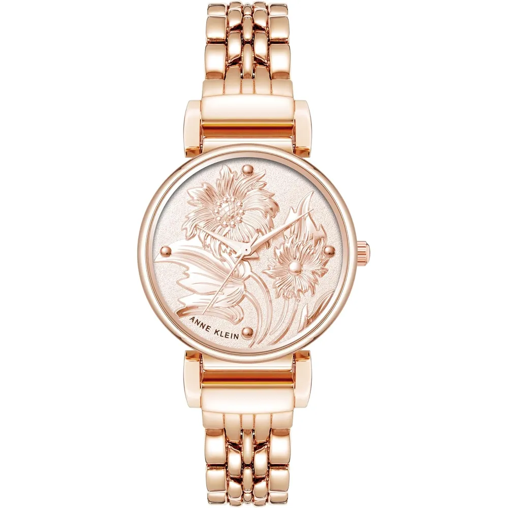 Anne Klein AK/2159SVSV reloj para mujer | 30 mm - Rose Gold-Tone