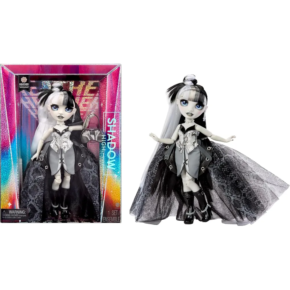 Rainbow High Shadow Heather Grayson muñeca