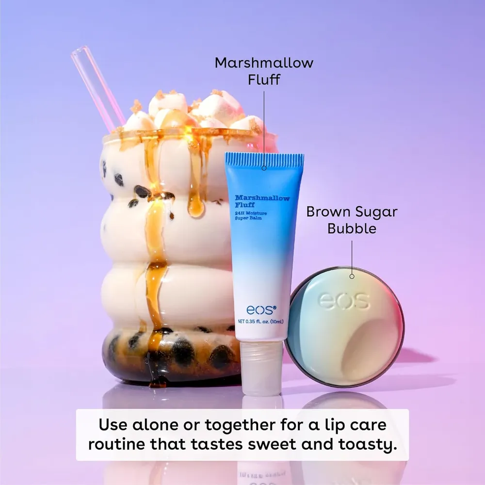 EOS Flavor Lab set exfoliante y bálsamo labial pack 2 | Brown Sugar