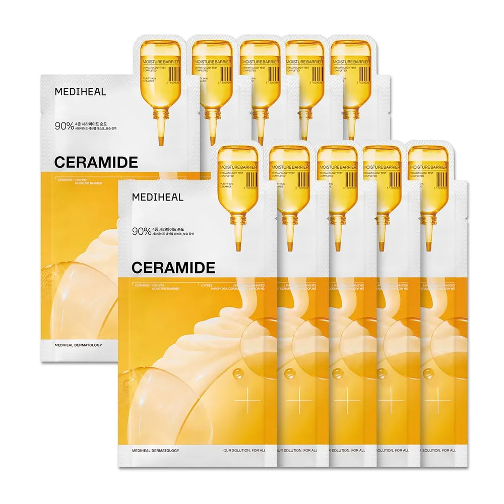 Mediheal Mascarilla Hidratante Esencial con Ceramidas 10 uds