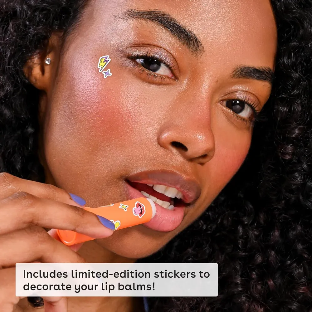 EOS Flavor Lab set bálsamos labiales pack 4 | Tropical Chiller