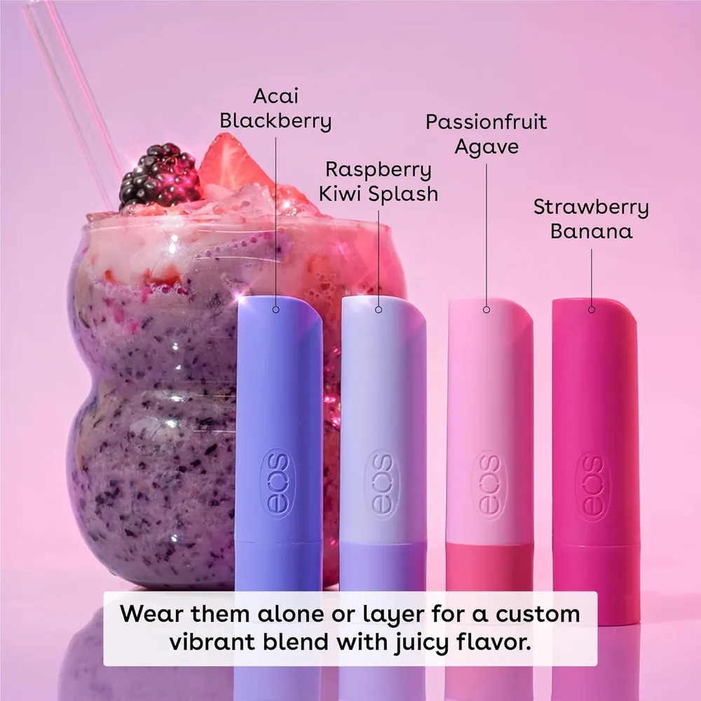 EOS Flavor Lab set bálsamos labiales pack 4 | Sunrise Smoothie