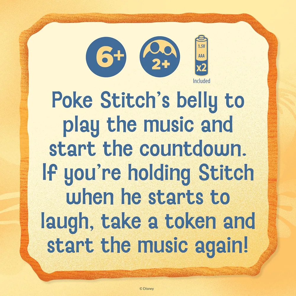 Stitch | Juego de dados familiar Laughing Stitch