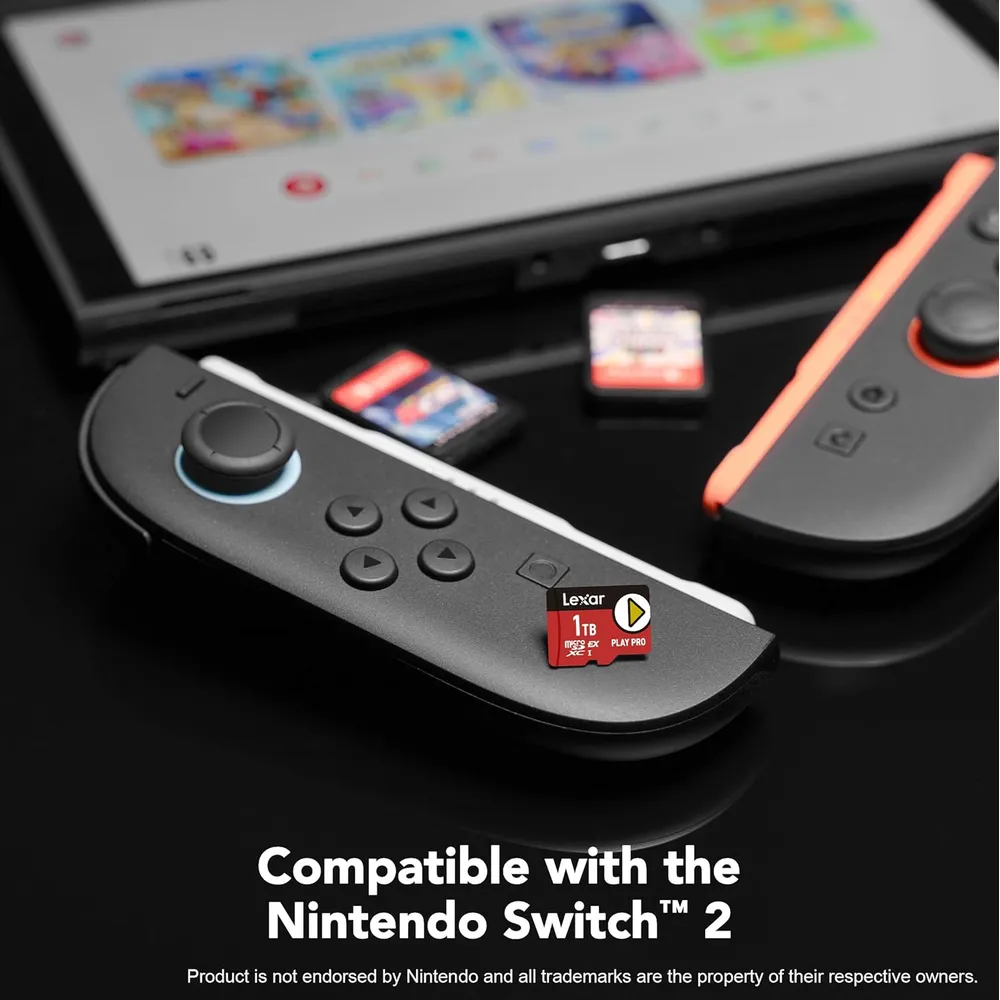 LEXAR Tarjeta microSD Express Play Pro Para Nintendo Switch 2 | 1 TB