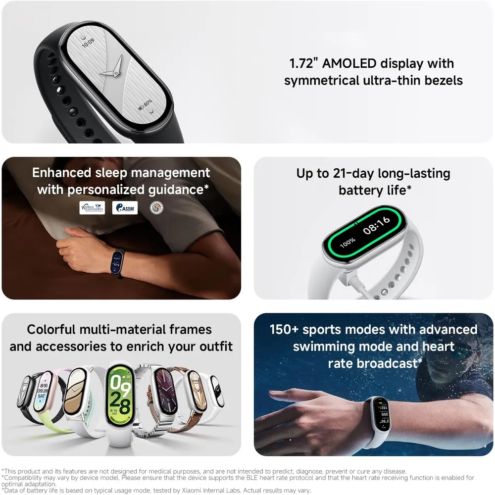 SMARTBAND 10 XIAOMI | ROSA MÍSTICA