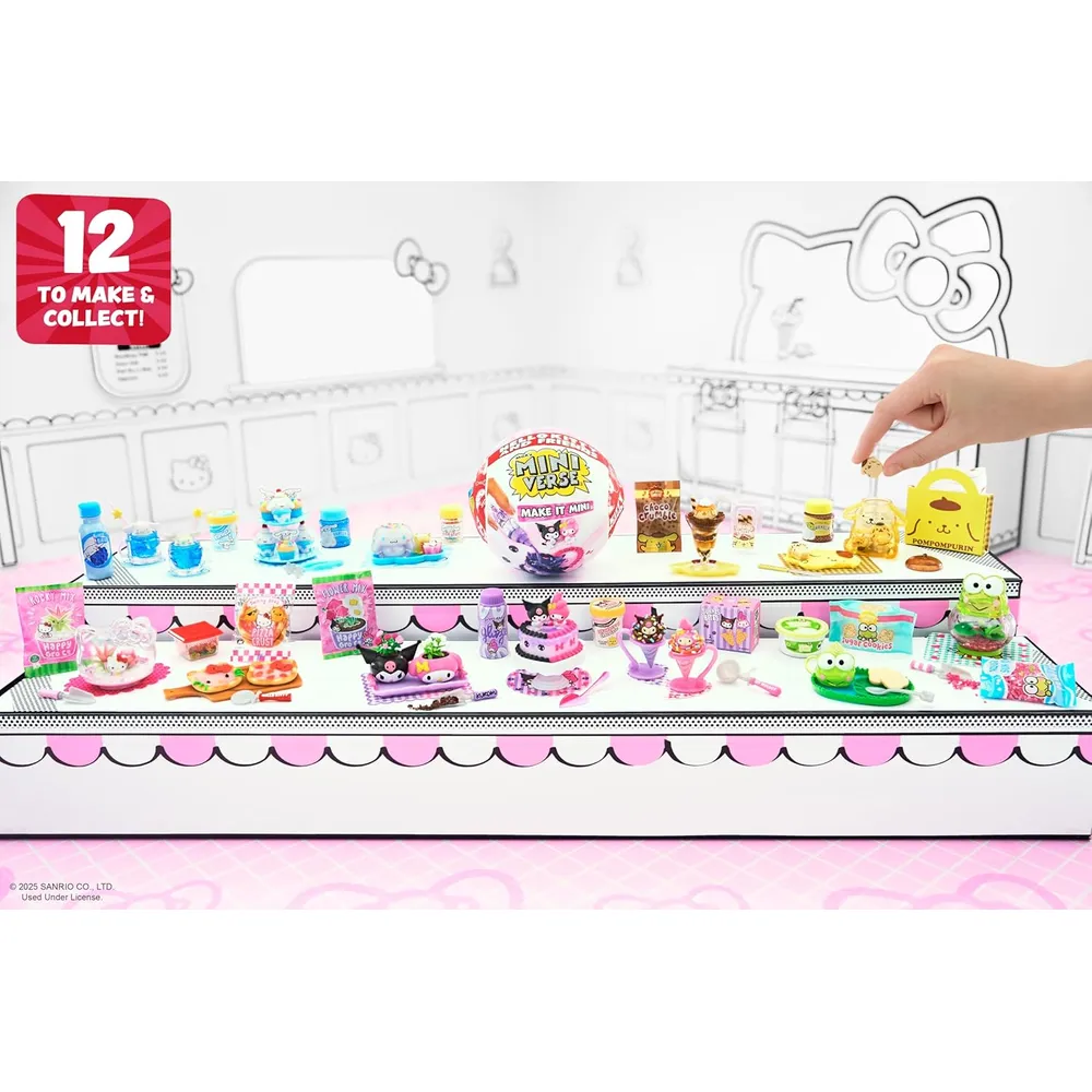 MGA Miniverse Hello Kitty y Amigos pack 6