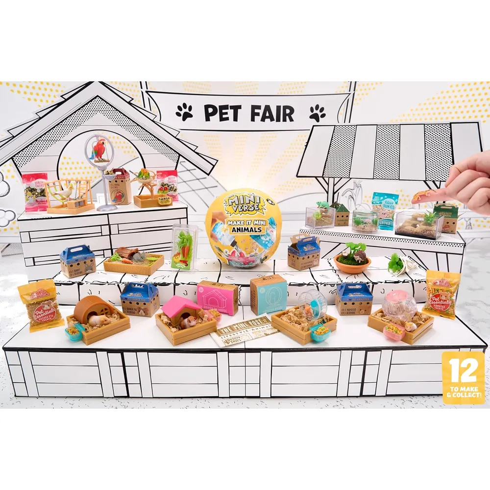 MGA Miniverse Animales pack 6