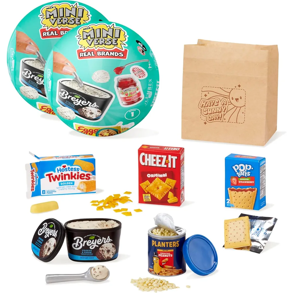 MGA Miniverse Marcas Reales pack 2 comida