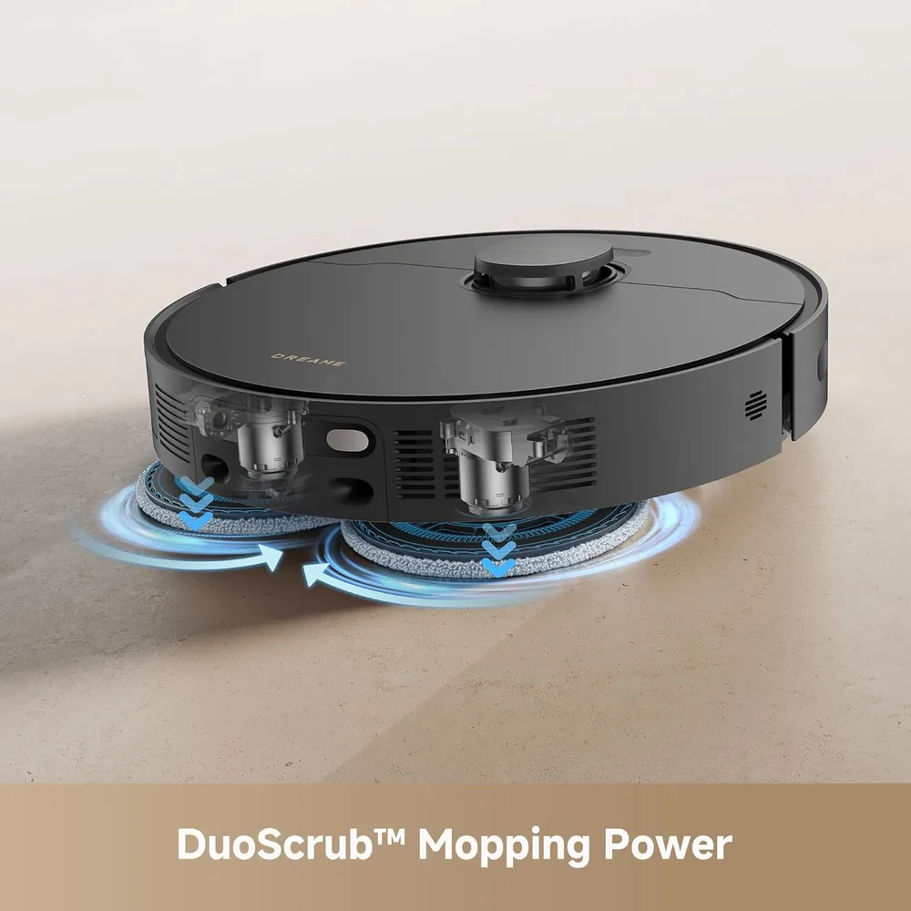 Dreame L40s Ultra CE robot aspirador con mopa elevable | Negro