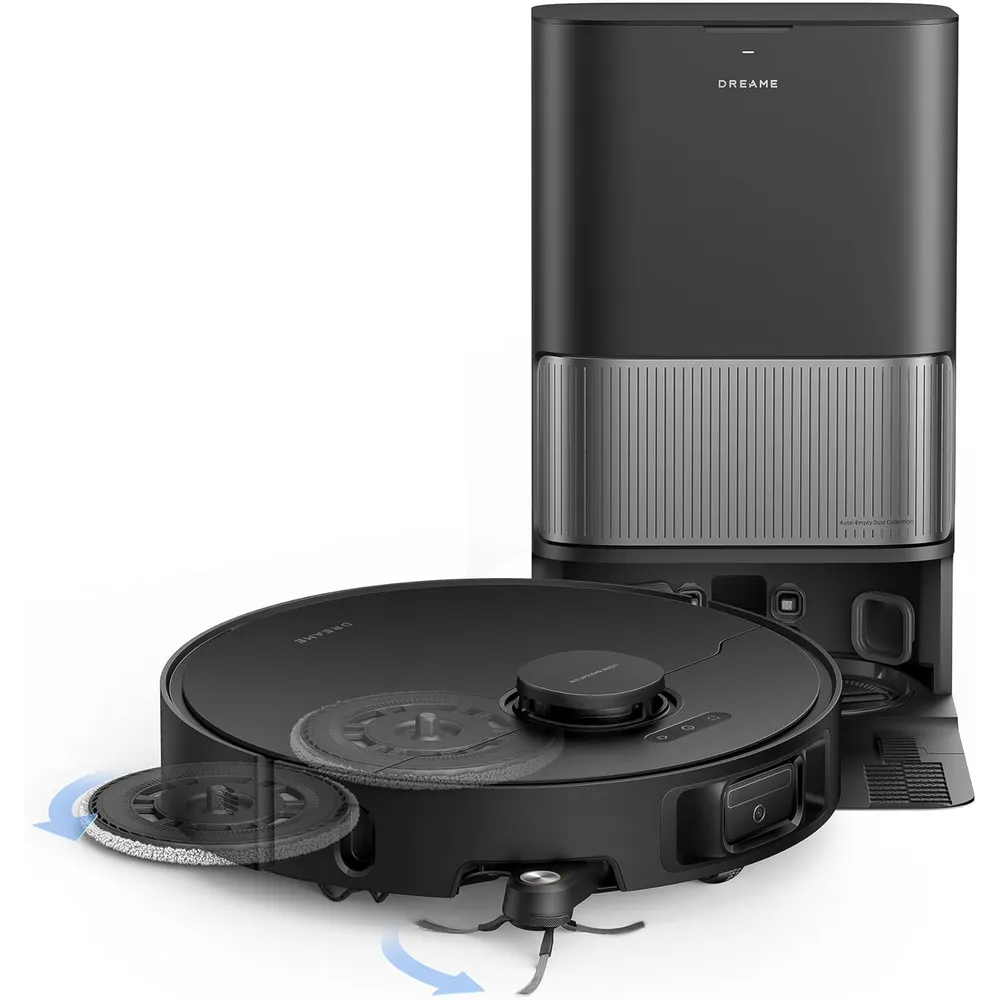 Dreame L40s Ultra robot aspirador con doble cepillo | Negro