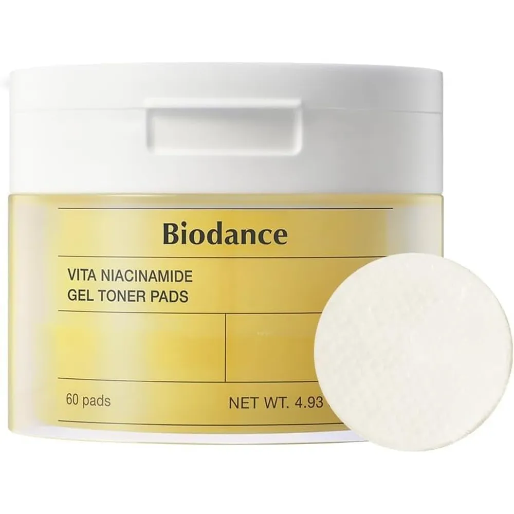 BIODANCE VITA ALMOHADILLAS TÓNICAS NIACINAMIDA 60 UND