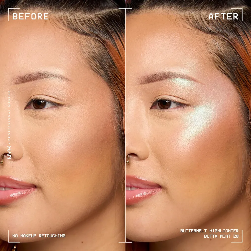 NYX Buttermelt Iluminador en Polvo | 20 Butta Mint