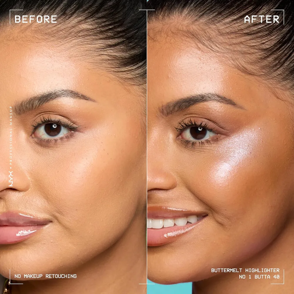 NYX Buttermelt Iluminador en Polvo | 40 No. 1 Butta
