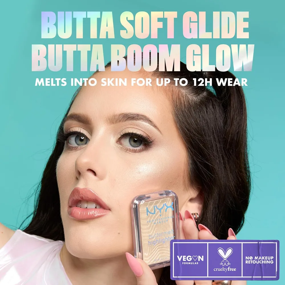 NYX Buttermelt Iluminador en Polvo | 40 No. 1 Butta