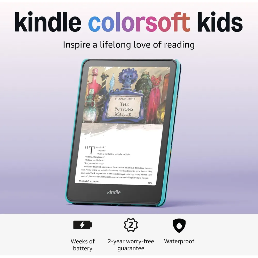 KINDLE E-READER AMAZON COLORSOFT KIDS 16GB