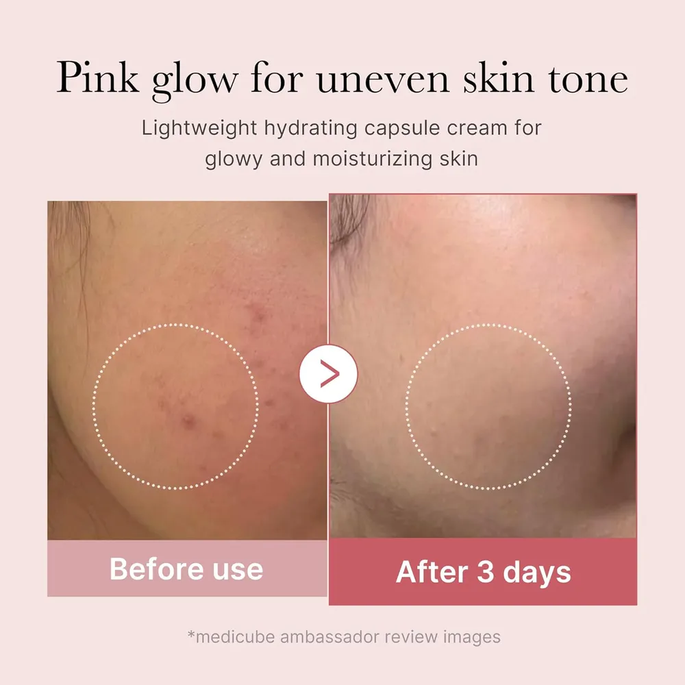 Duo hidratante facial cápsulas vitamina C y colágeno Medicube