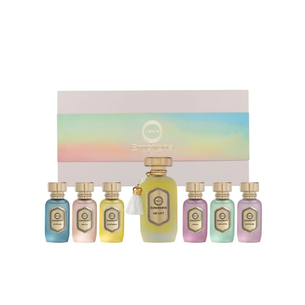 SET DE PERFUME ARMAF EMOTIONS EDP 7 PZS MUJER