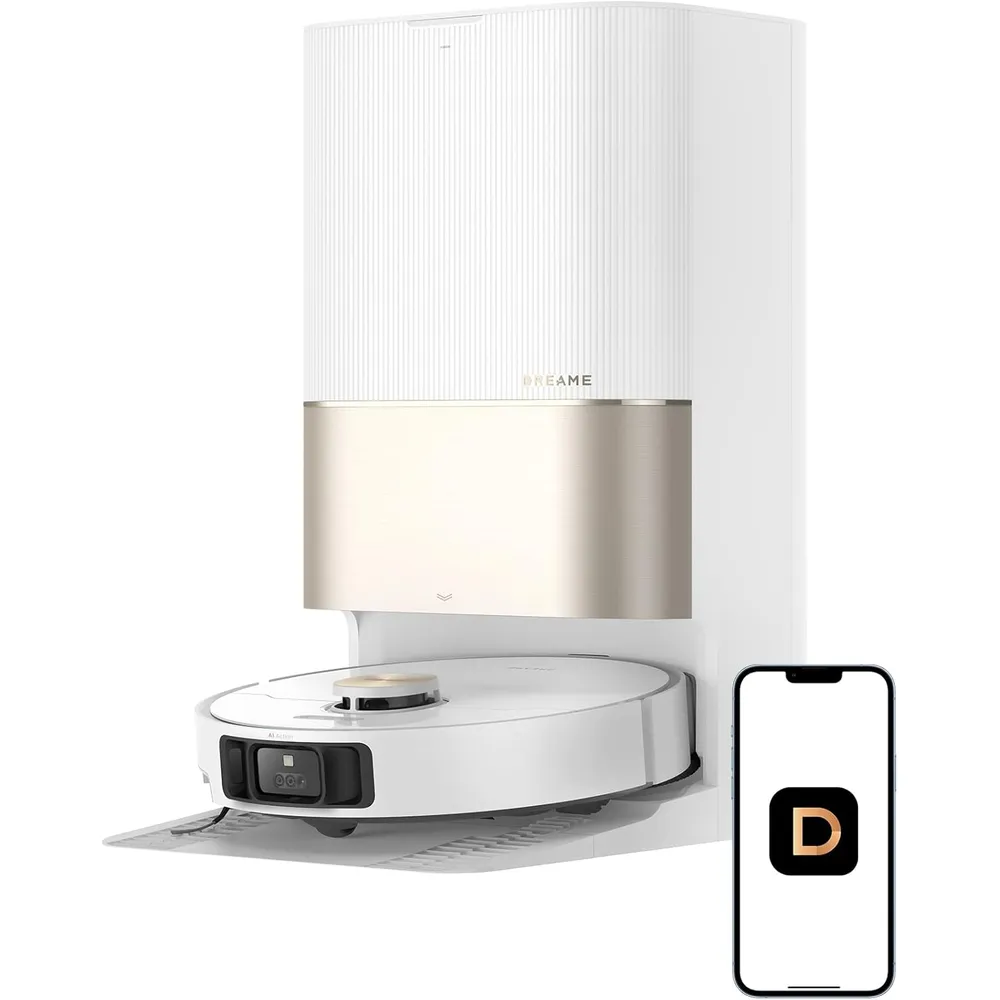 Dreame X40 Ultra robot aspirador con mopa elevable | Blanco