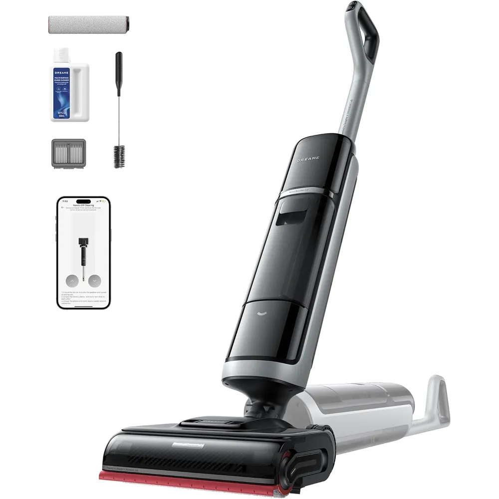 Dreame H15 Pro Heat aspiradora seco/húmedo con agua caliente | Negro