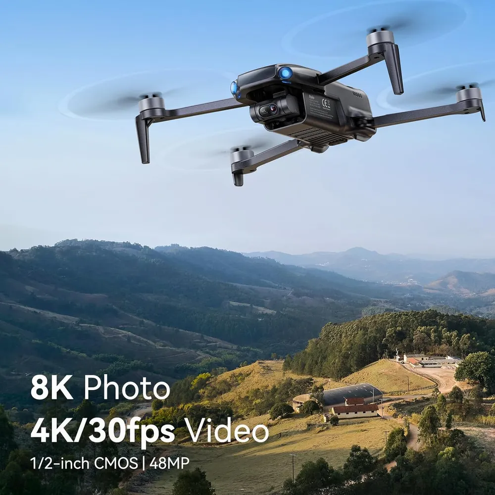 Ruko U11 Mini 4K dron GPS con cámara 8K gimbal 3 ejes y vuelo de 96 min