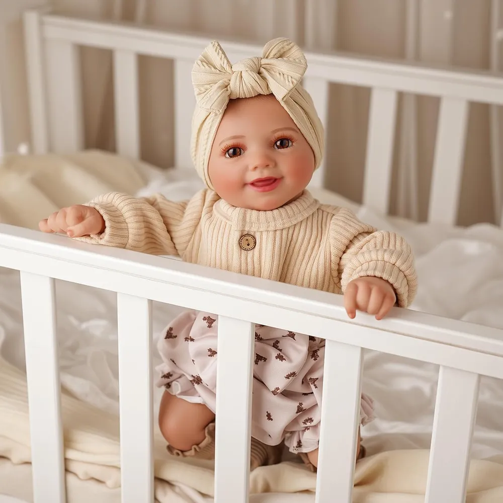 Babeside Muñeca Bebé Sunny 17" / 43 cm Articulada con Accesorios