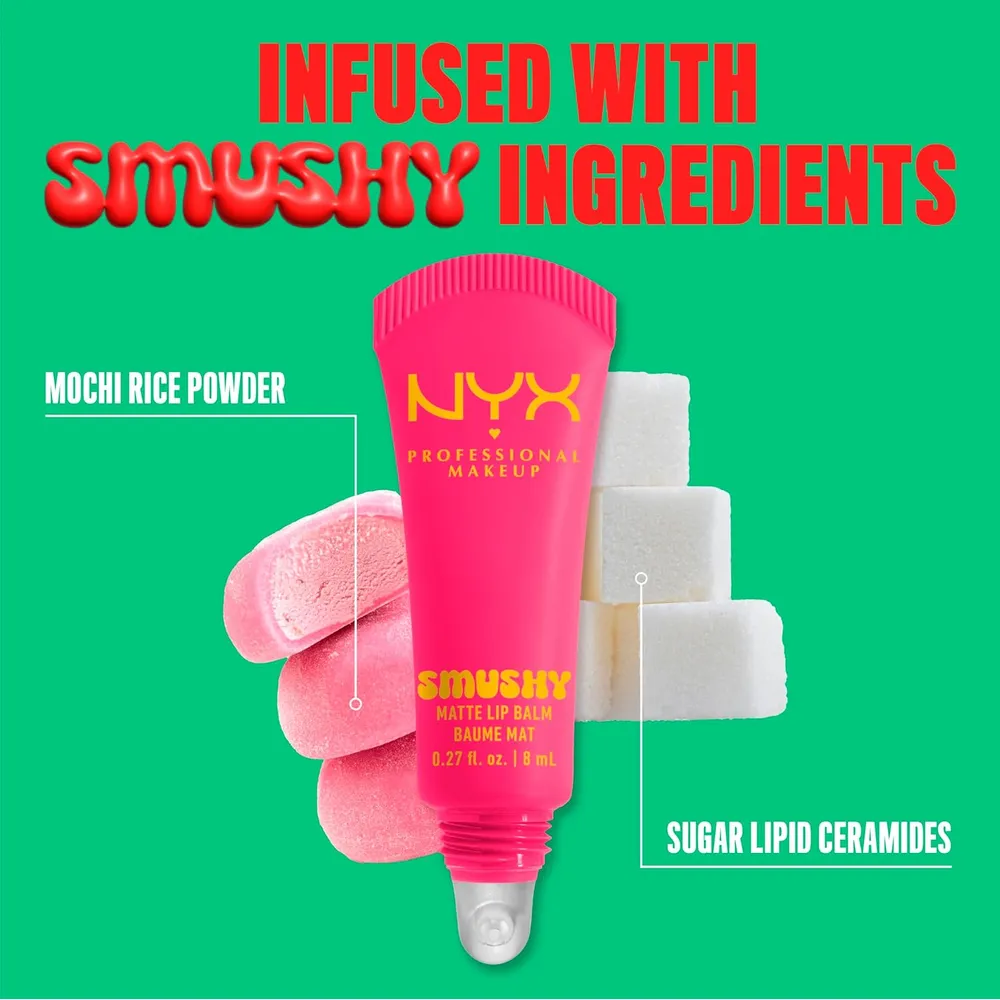 b0f1pcvt46_5_webp.webp NYX Soft Matte Lip Balm | 03 Sweet Smack
