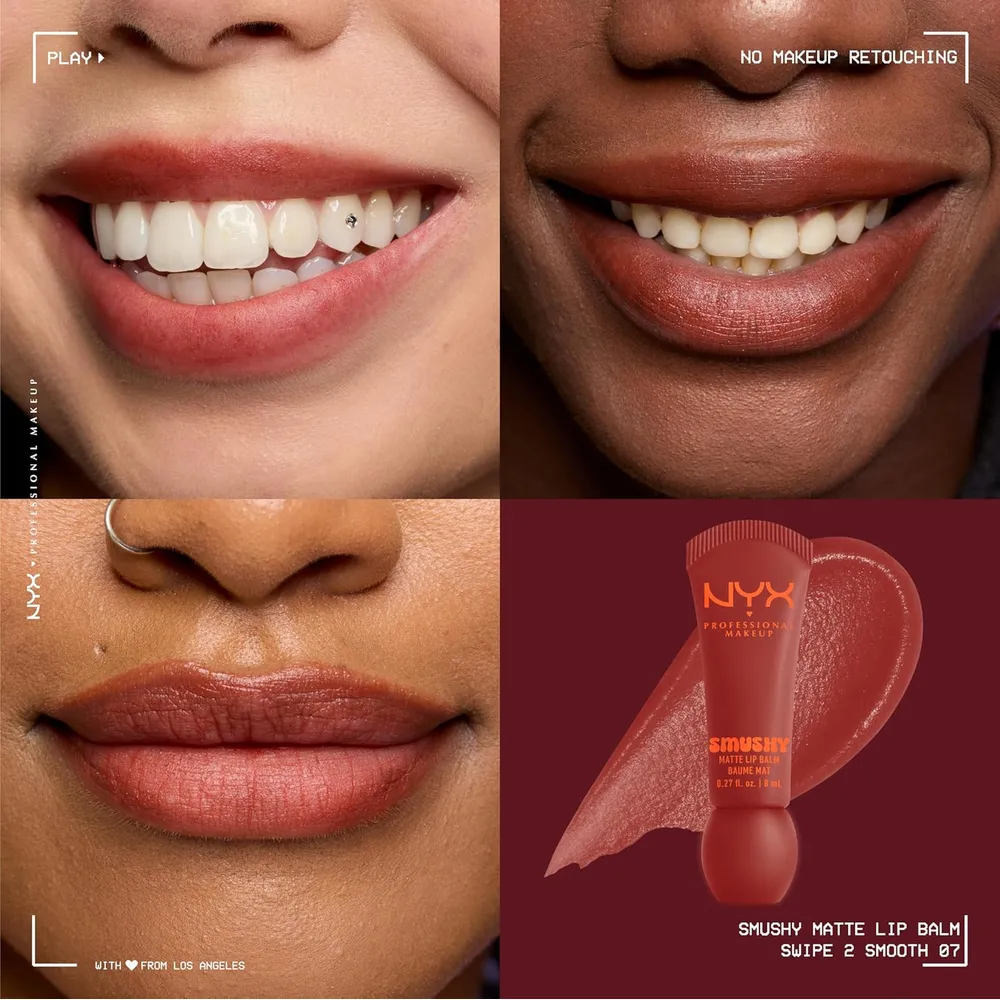 NYX Soft Matte Lip Balm | 07 Swipe 2 Smooth