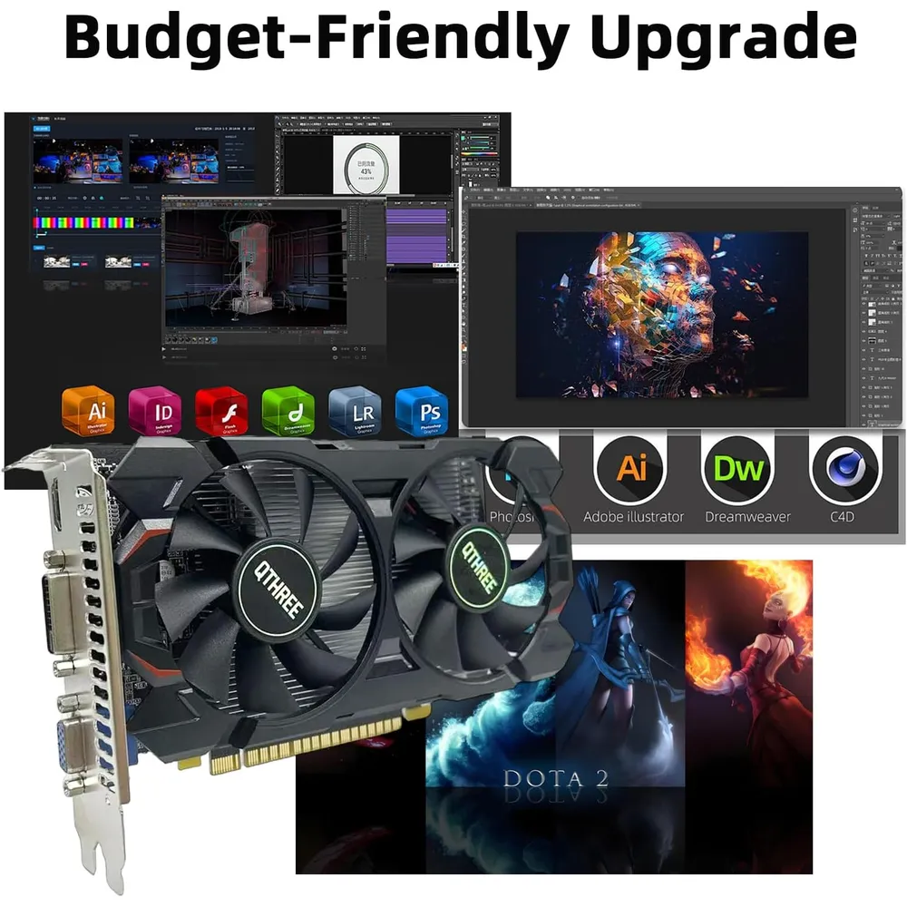 Qthree GTX 750 4GB GDDR5