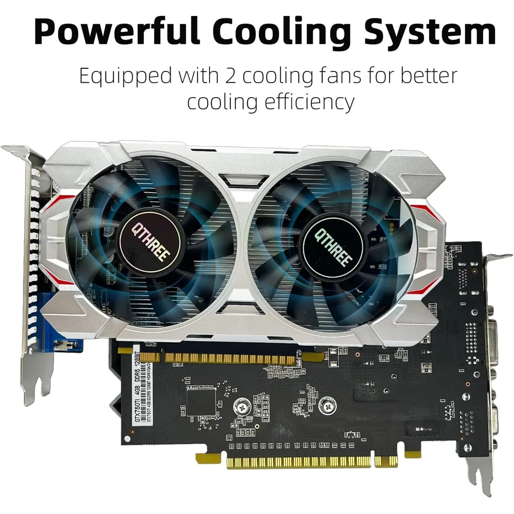 Qthree GTX 750 Ti 4GB GDDR5