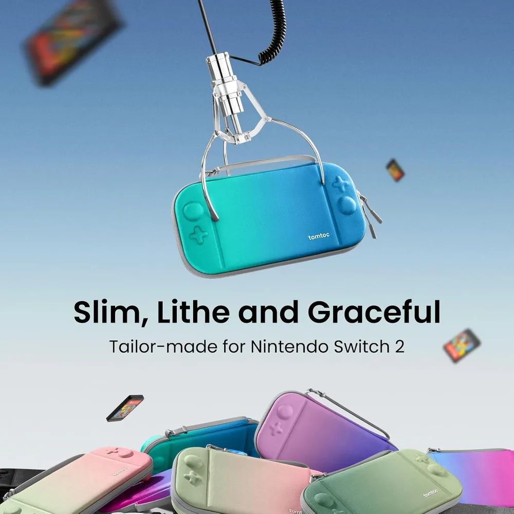 Estuche Slim para Nintendo Switch 2 | Azul y Celeste