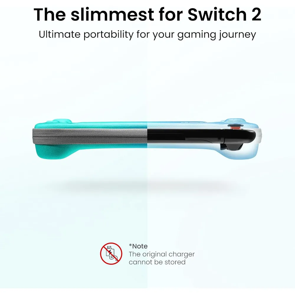Estuche Slim para Nintendo Switch 2 | Azul y Celeste