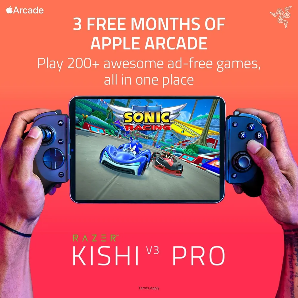 MANDO KISHI V3 PRO RAZER | NEGRO