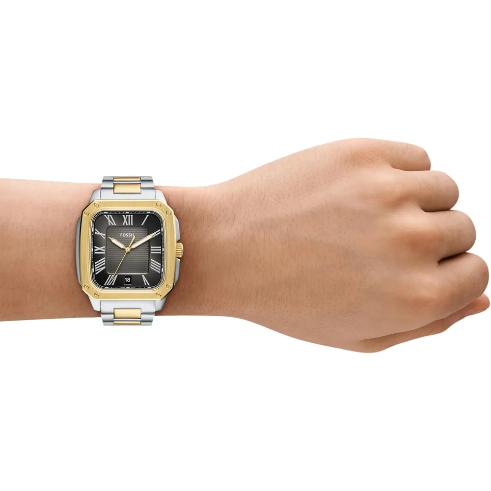 b0f256vzx8_3_webp.webp Fossil reloj de cuarzo Crosby para hombre, acero inoxidable | Plateado/ Dorado