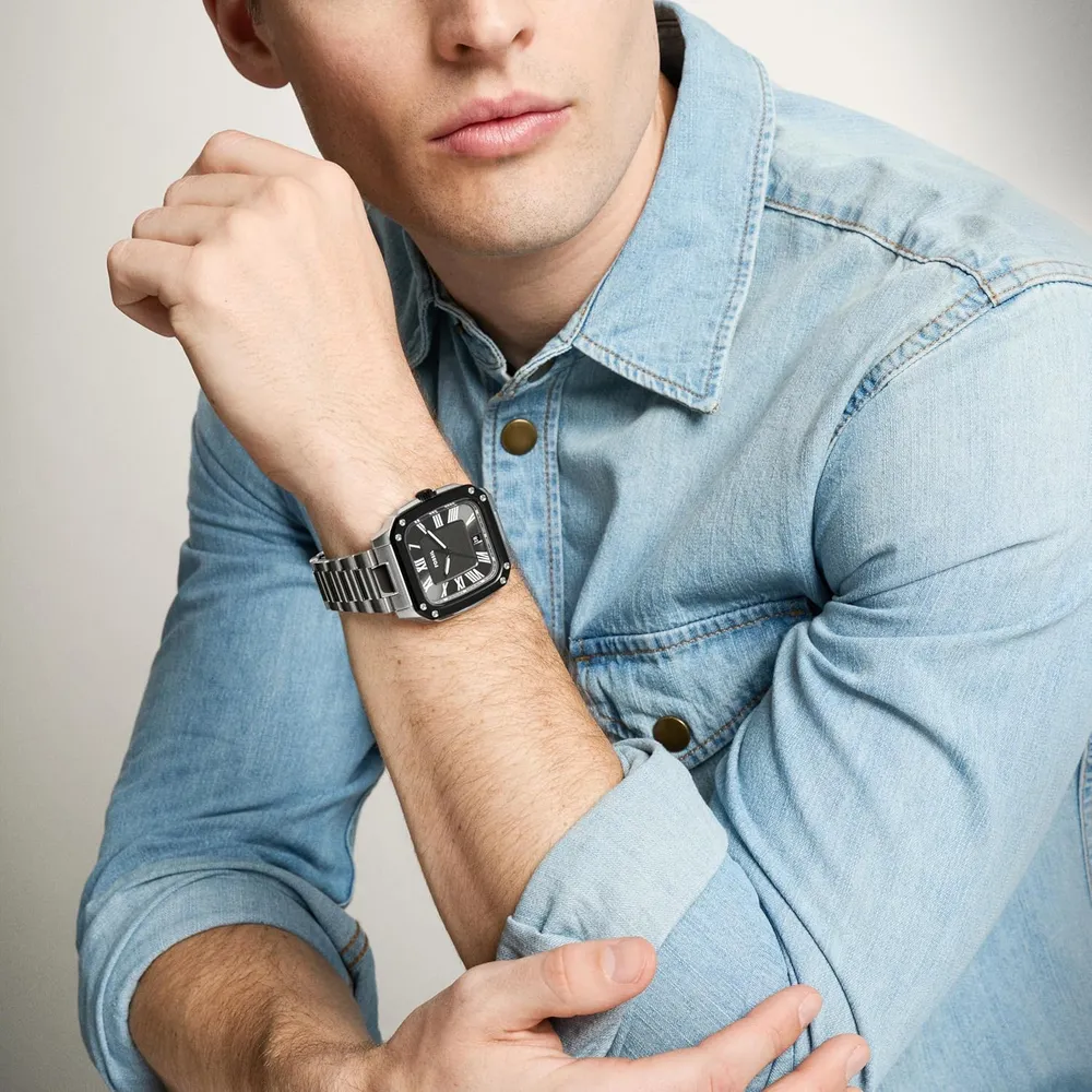 b0f258s6rd_4_webp.webp Fossil reloj de cuarzo Crosby para hombre, acero inoxidable | Plateado/ Negro