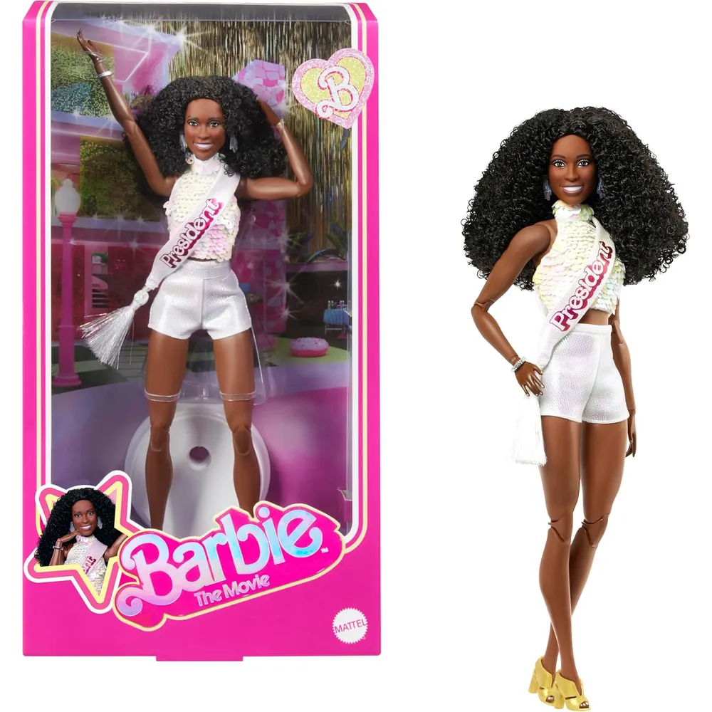 BARBIE PELÍCULA PRESIDENTA ISSA RAE MUÑECA