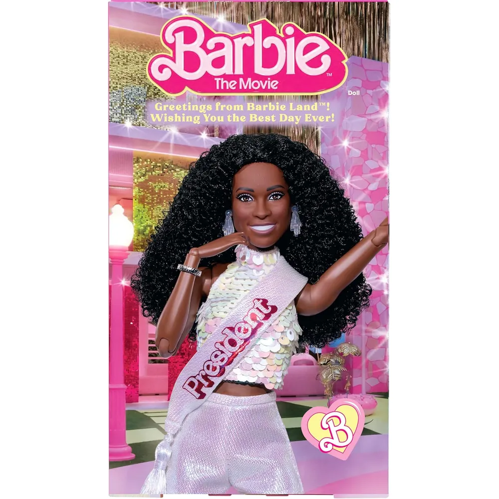 BARBIE PELÍCULA PRESIDENTA ISSA RAE MUÑECA